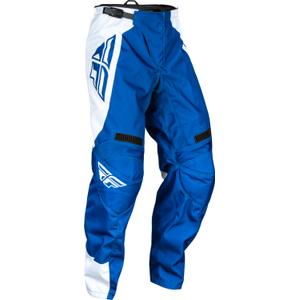 Motocross Hose FLY Racing F-16 2024 blau und weiß