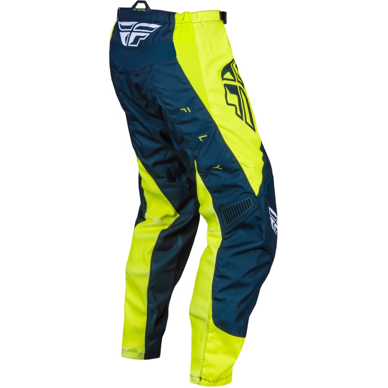 Motocross-Hose FLY Racing F-16 2024 blau-fluo gelb-weiß