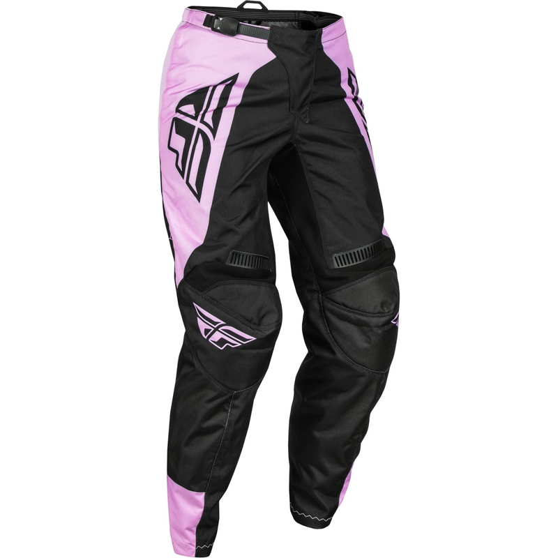 Damen Motocross-Hose FLY Racing F-16 2024 schwarz-lavendel