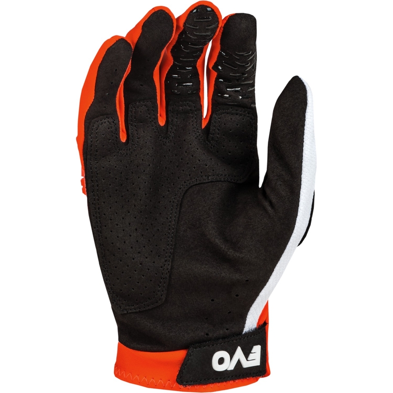 Motocross-Handschuhe FLY Racing Evolution DST 2024 rot-weiß-rot
