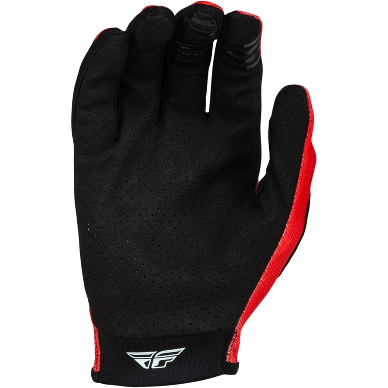 Motocross-Handschuhe FLY Racing Lite 2024 rot-schwarz