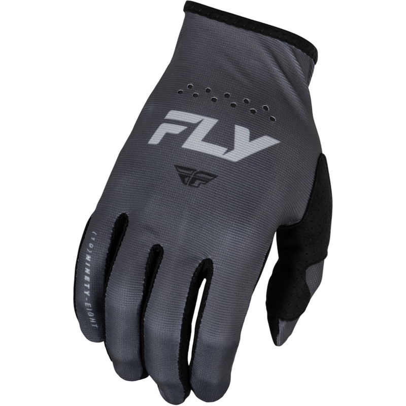Motocross-Handschuhe FLY Racing Lite 2024 grau-schwarz