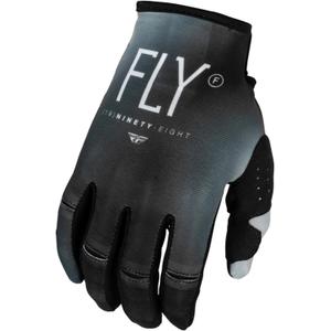Kinder Motocross-Handschuhe FLY Racing Kinetic Prodigy 2024 schwarz-grau