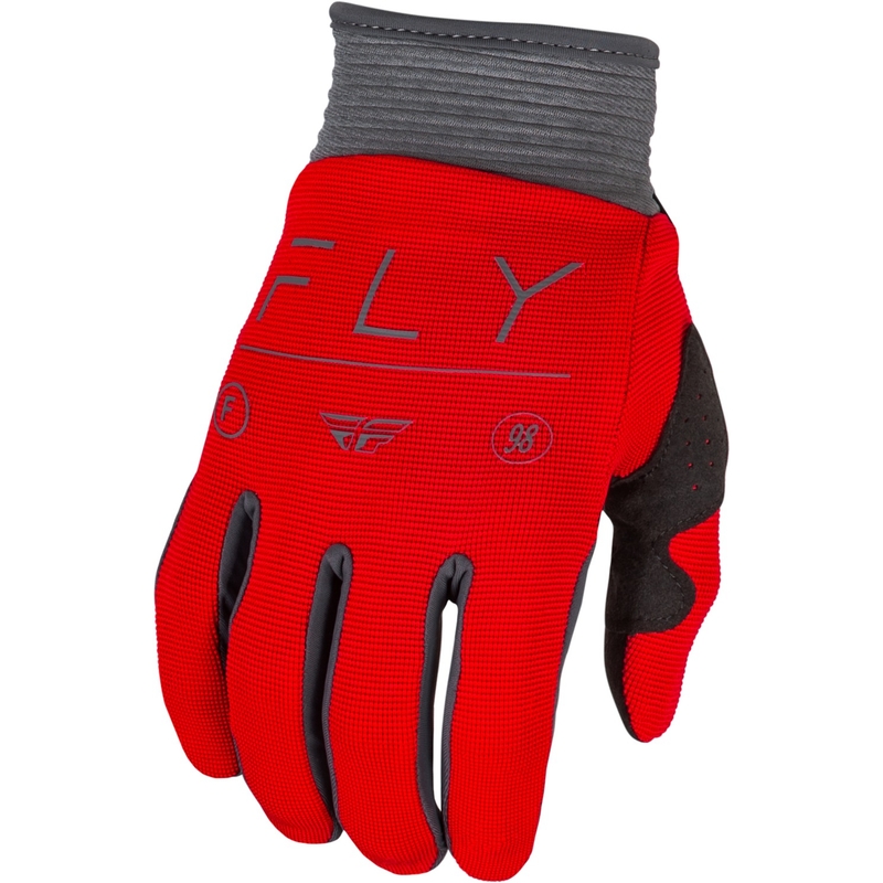 Motocross-Handschuhe FLY Racing F-16 2024 rot-schwarz-weiß