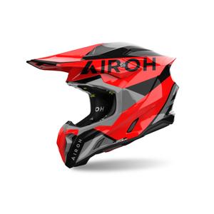 Motocross Helm Airoh Twist 3 King 2024 rot glänzend