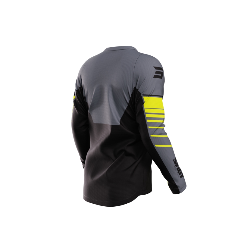 Motocross Trikot Shot Devo Peak fluo gelb Ausverkauf