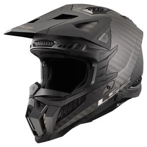 Motocross-Helm LS2 MX703 C X-FORCE CARBON mattschwarz