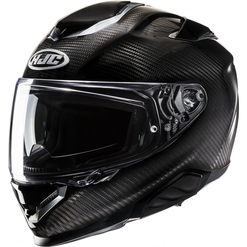 Integrierter Motorradhelm HJC RPHA 71 Carbon schwarz