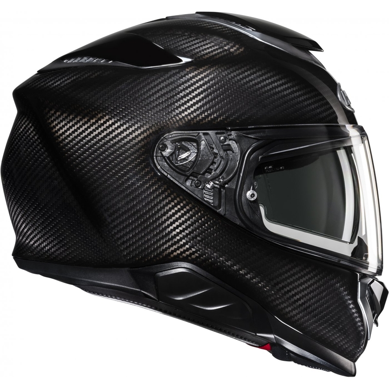 Integrierter Motorradhelm HJC RPHA 71 Carbon schwarz