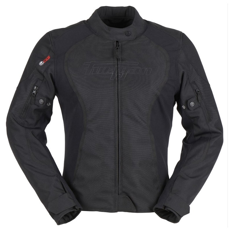 Furygan Odessa Damen Motorradjacke Schwarz