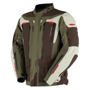 Furygan Voyager grün-braun-beige Motorradjacke