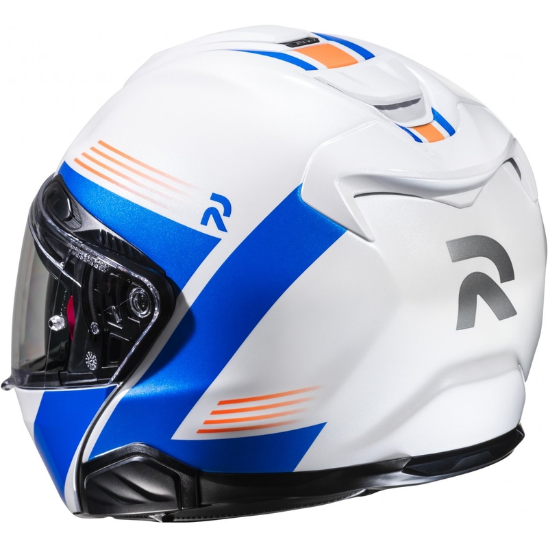 HJC RPHA 91 Abbes MC27 Klapphelm Motorrad Weiß-Blau Sale Ausverkauf