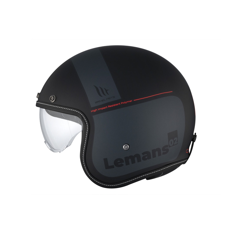Offener Motorradhelm MT Le Mans 2 SV Qualität B2 mattschwarz Ausverkauf