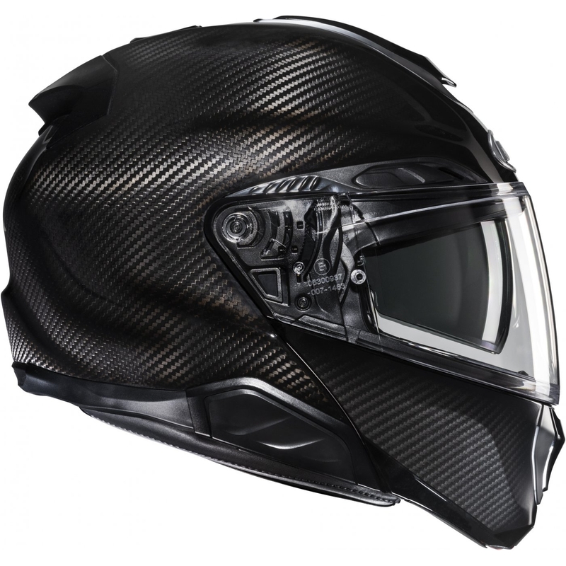 Klappbarer Motorradhelm HJC RPHA 91 CARBON schwarz