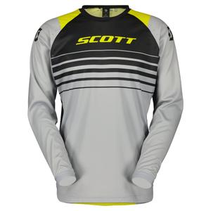 Motocross-Trikot Scott EVO SWAP grau-gelb