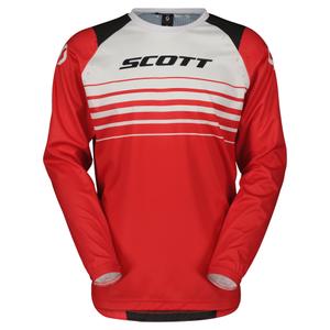 Motocross-Trikot Scott EVO SWAP rot-schwarz