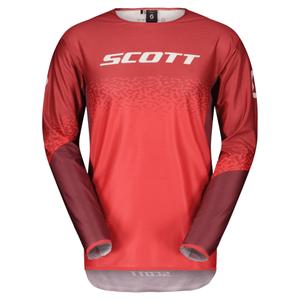Motocross-Trikot Scott PODIUM PRO rot-grau