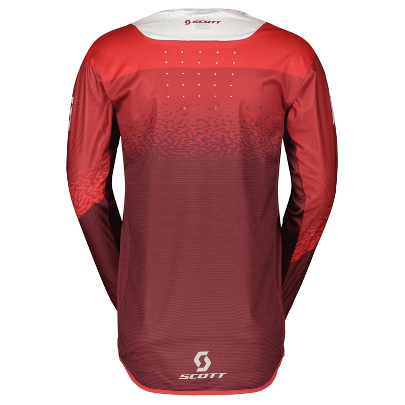 Motocross-Trikot Scott PODIUM PRO rot-grau