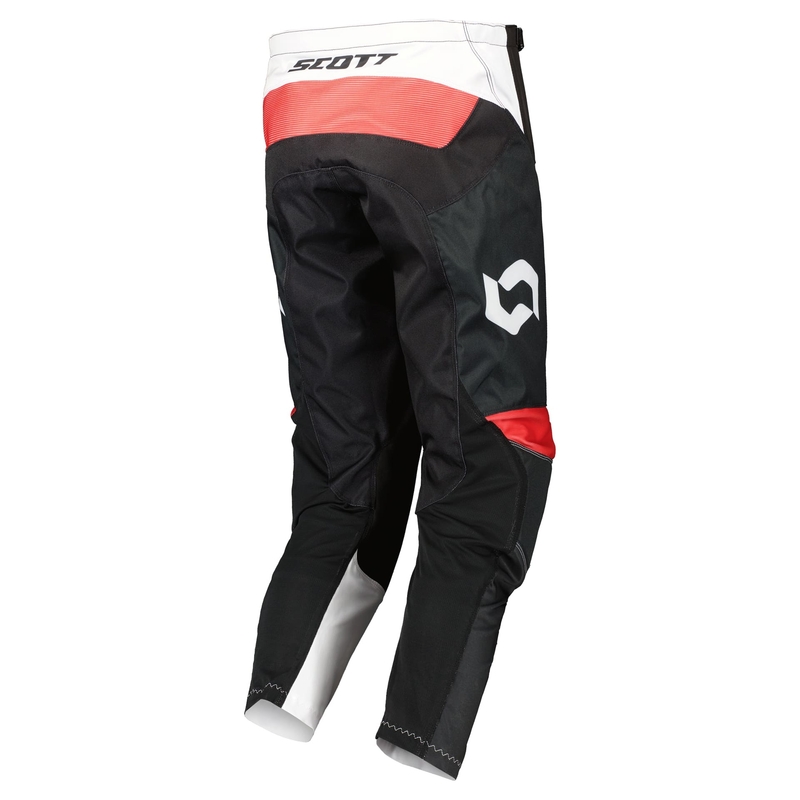 Scott EVO RACE Motocross-Hose weiß und rot