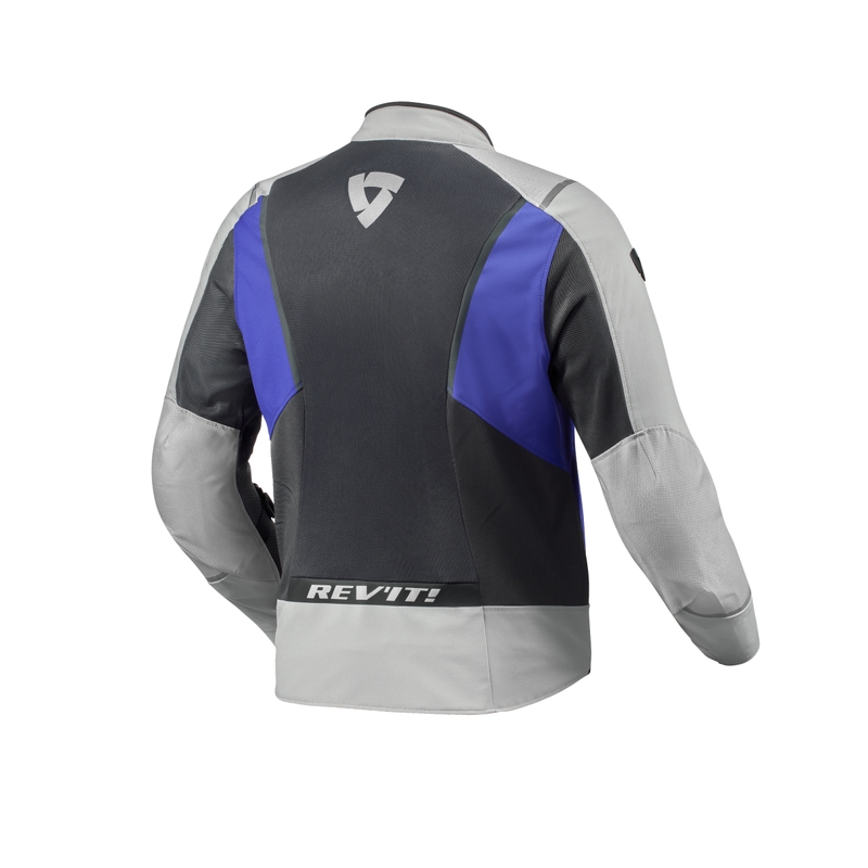 Revit Airwave 4 Motorradjacke hellgrau-blau