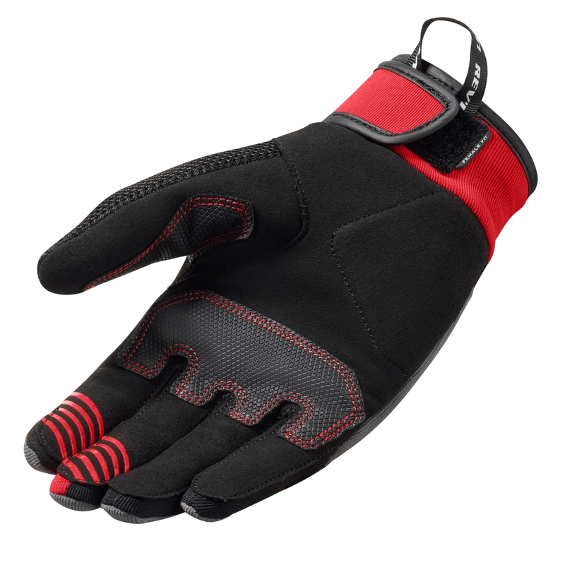 Revit Endo Damen Motorradhandschuhe grau und rot