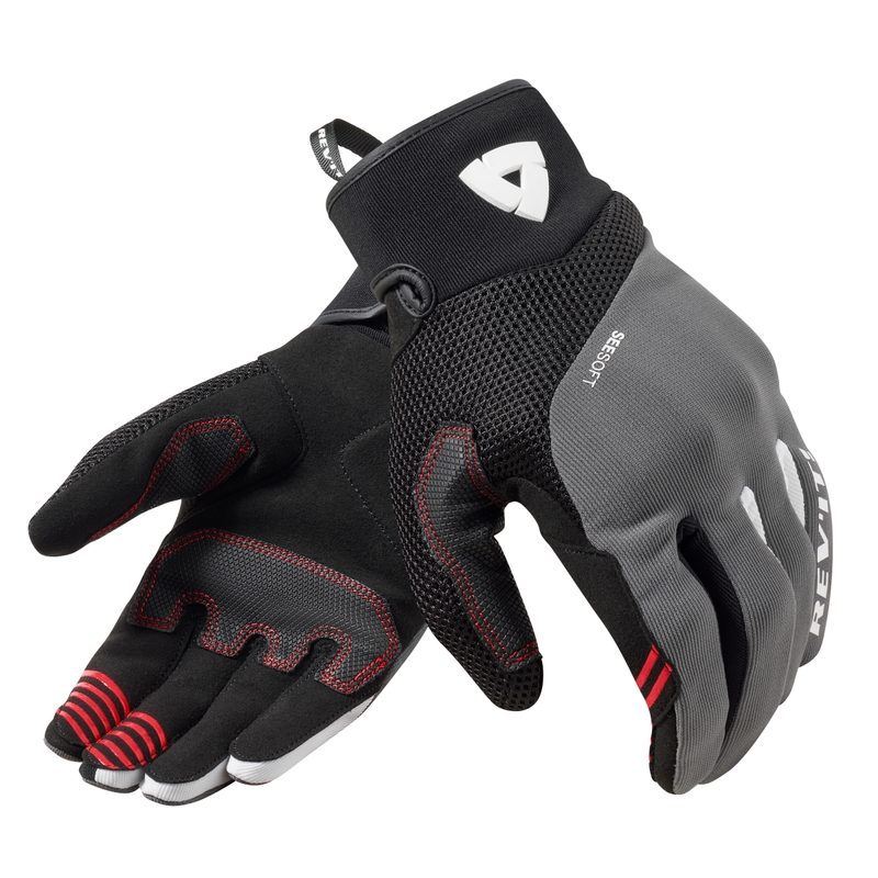 Motorradhandschuhe Revit Endo grau-schwarz