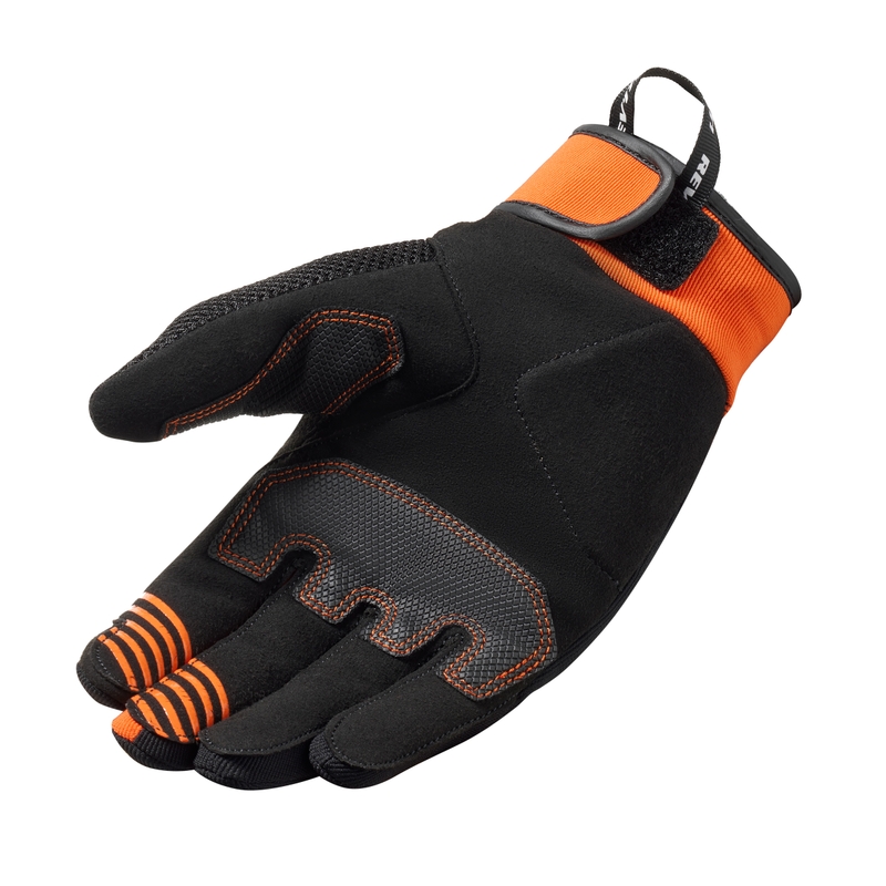 Revit Endo Motorradhandschuhe schwarz-orange