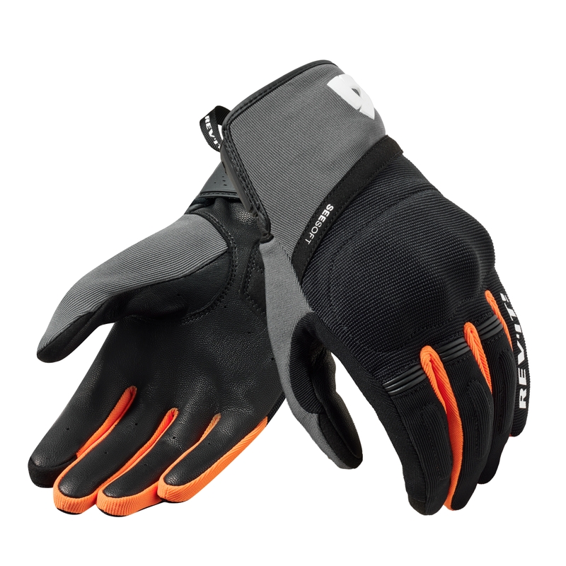 Motorradhandschuhe Revit Mosca 2 schwarz-orange