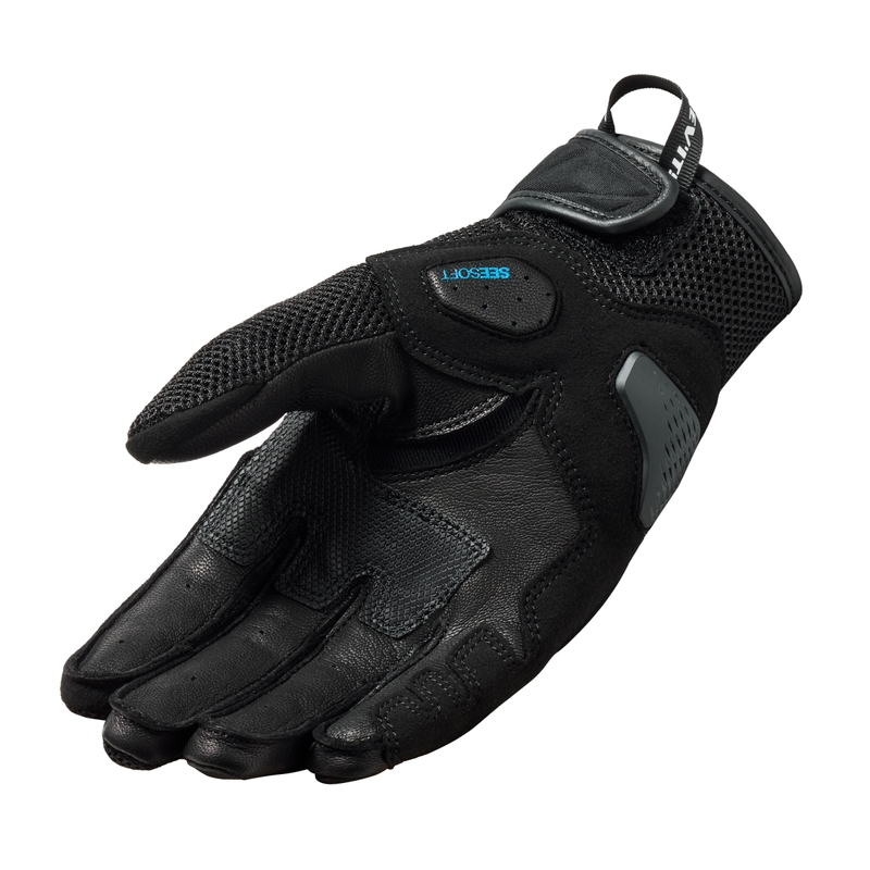 Revit Ritmo Motorradhandschuhe schwarz