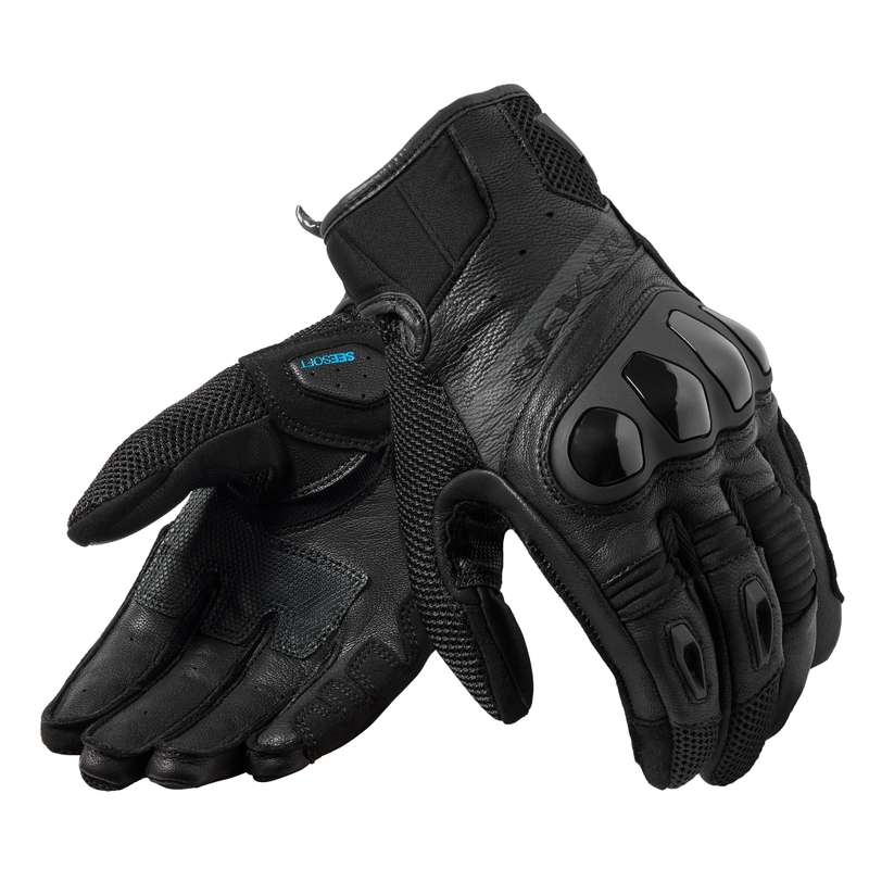 Revit Ritmo Motorradhandschuhe schwarz