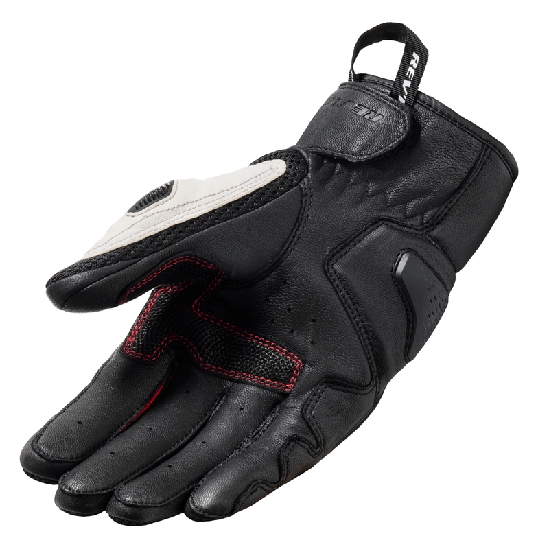 Revit Dirt 4 Motorradhandschuhe schwarz und rot