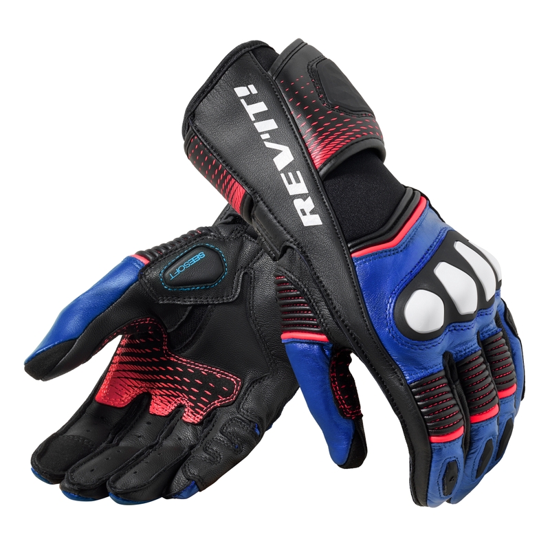 Revit Xena 4 Motorradhandschuhe Damen schwarz und blau