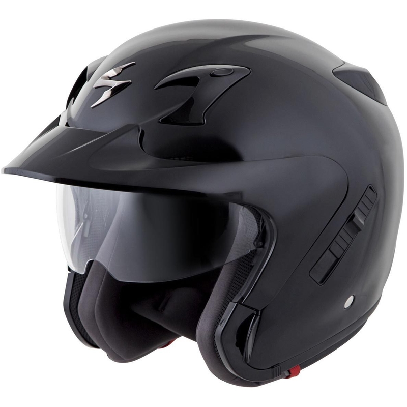 Motorradhelm Scorpion EXO-220 schwarz matt Ausverkauf