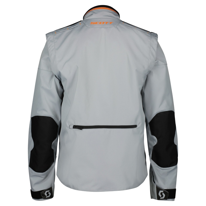 Scott X-PLORE Motorradjacke grau-orange