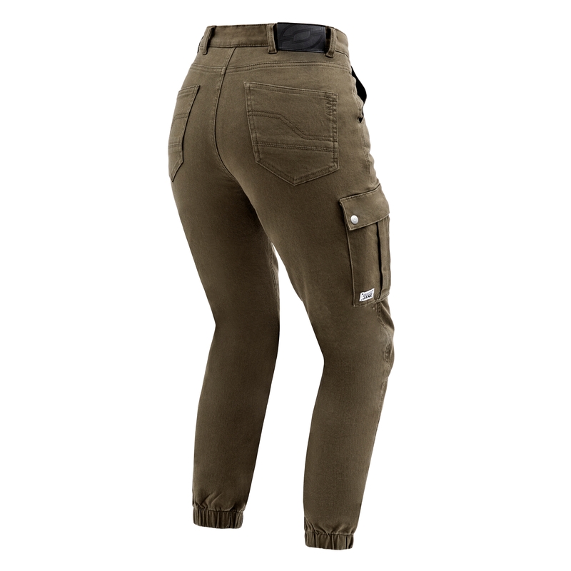 Ozone Jane JF Grüne Motorradjeans für Frauen