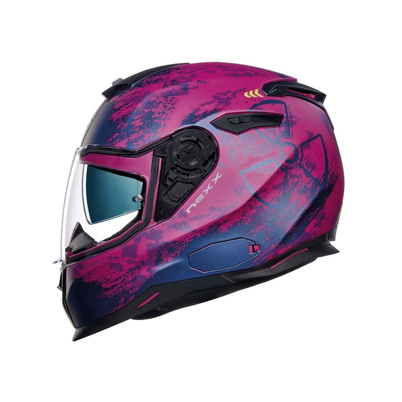 Motorradhelm Nexx SX 100 Toxic rosa matt Ausverkauf