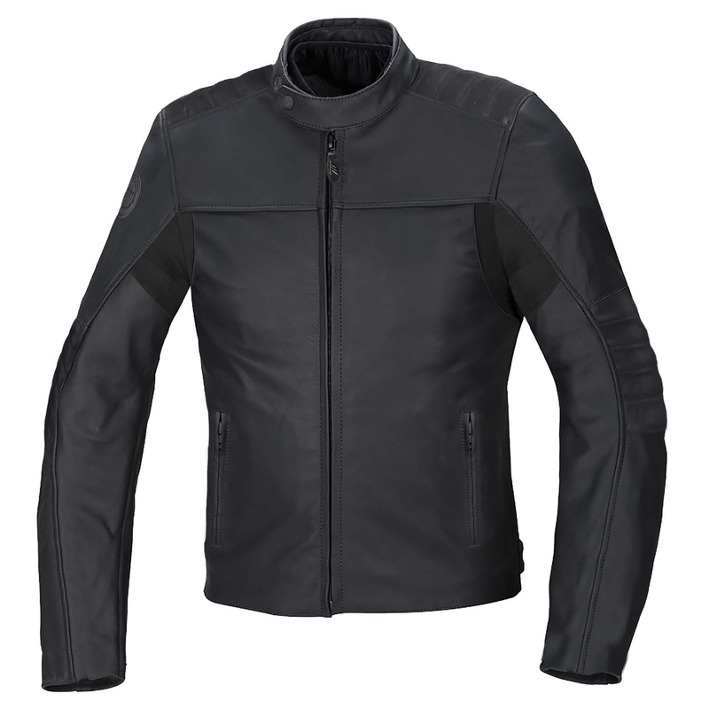 Leder-Motorradjacke SEVENTY DEGREES SD-JL1 schwarz