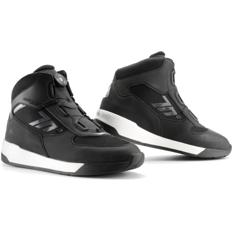 Motorradstiefel SEVENTY DEGREES SD-BC10 schwarz-grau Ausverkauf