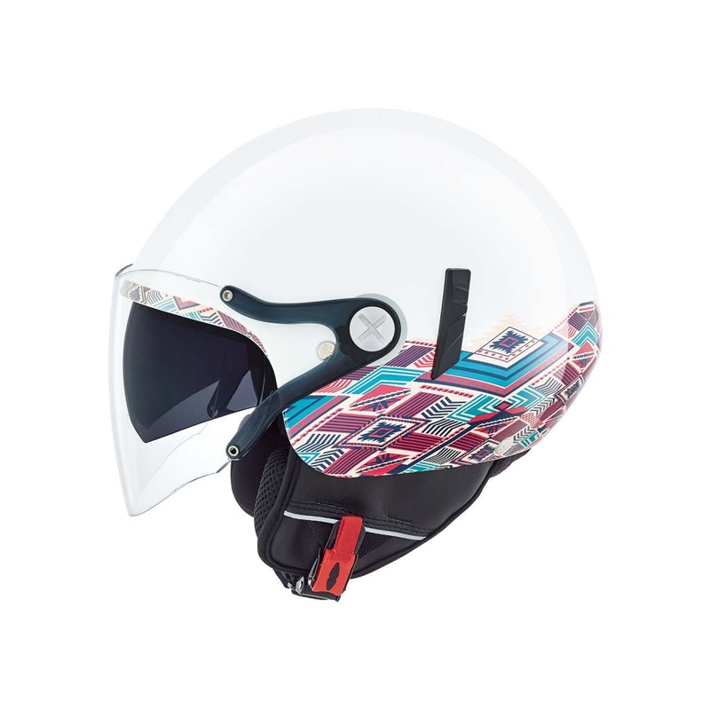 Offener Helm für Moto Nexx SX 60 Vision Iris Weiß Ausverkauf