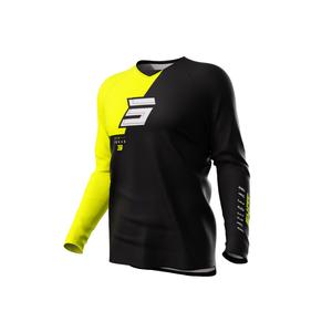 Motocross-Trikot Shot Squad fluo gelb