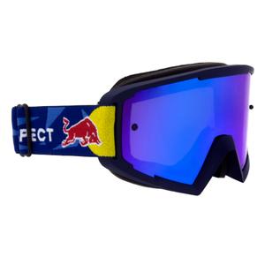 Motocrossbrille Red Bull Spect WHIP blau mit blauen Gläsern