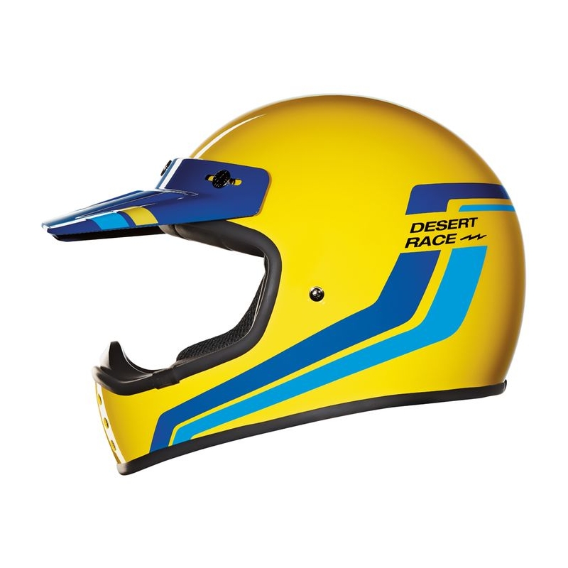 Motocross Helm Nexx X.G200 Desert Race gelb Ausverkauf