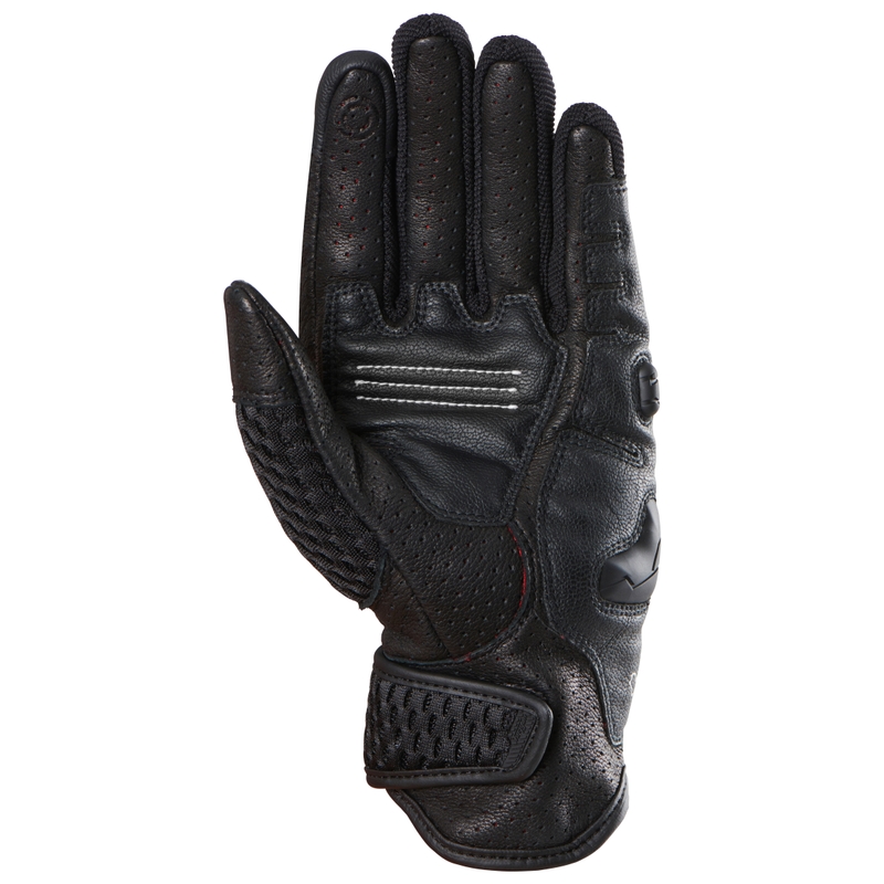 Furygan Waco Evo 2 schwarz und weiß Motorradhandschuhe