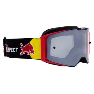 Red Bull Spect TORP schwarz-rote Motocross-Schutzbrille mit Rauchglas