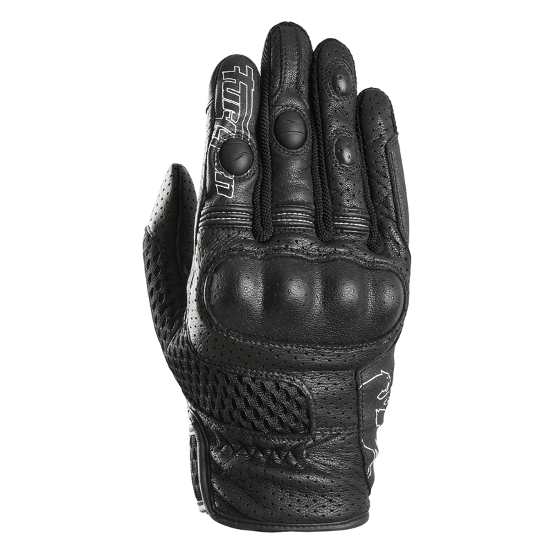 Furygan TD Air schwarz-weiße Motorradhandschuhe