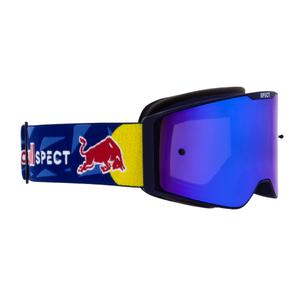 Motocrossbrille Red Bull Spect TORP blau mit blauen Gläsern