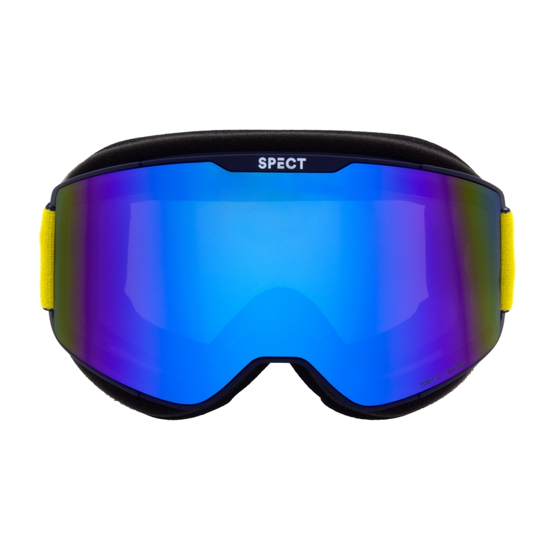 Motocross-Snowcross-Brille Red Bull Spect TORP blau mit blauen Gläsern
