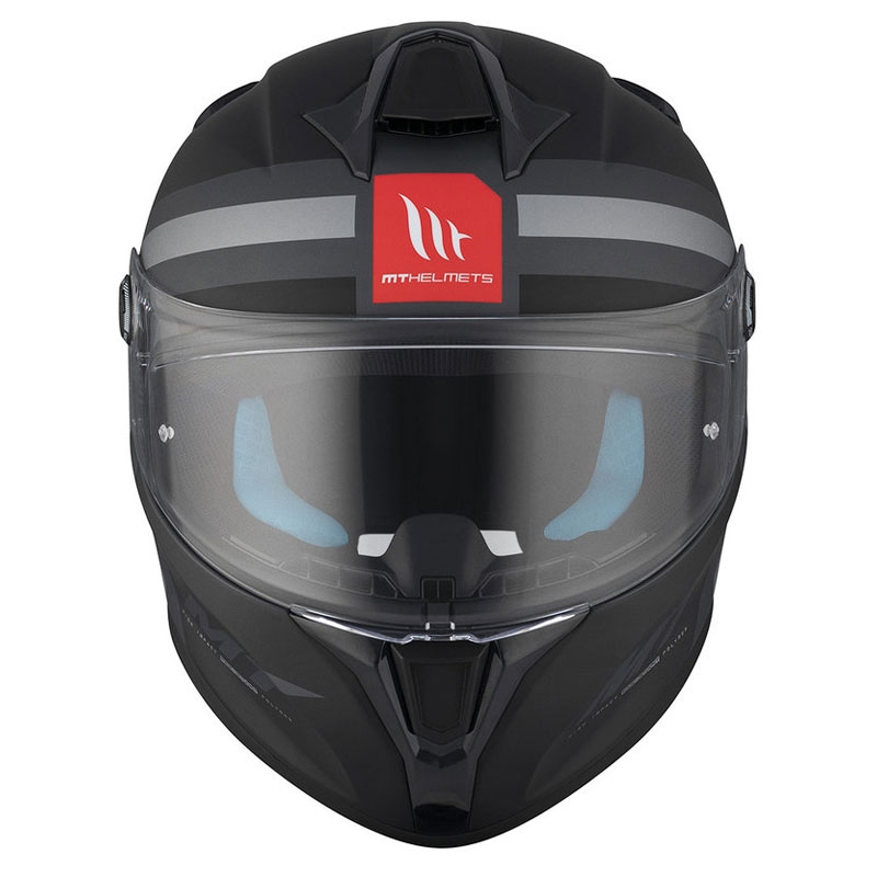 MT TARGO S BRITAIN C2 Integral Motorradhelm matt schwarz-grau