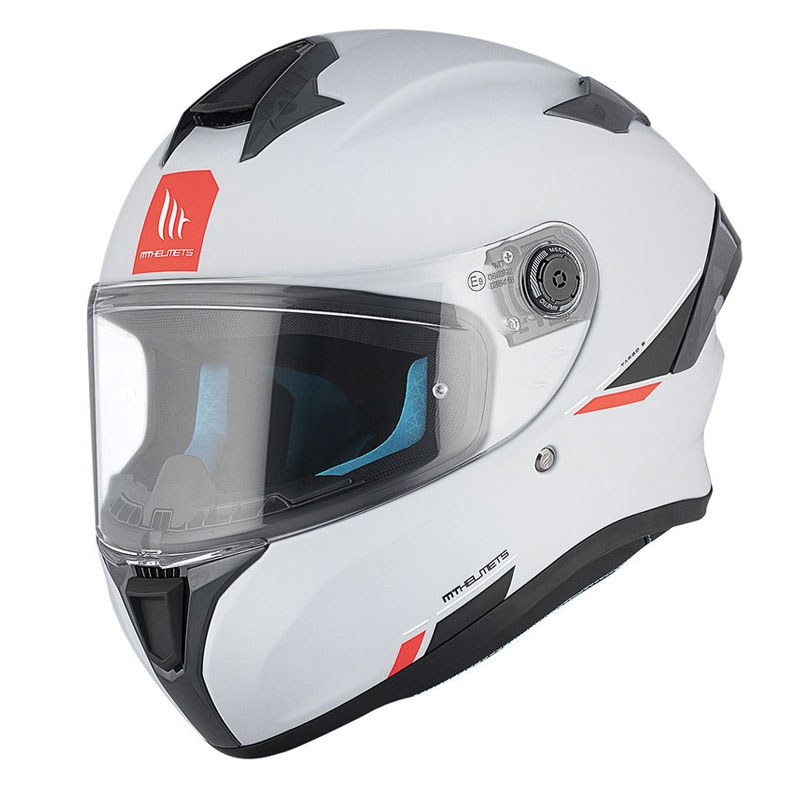 MT TARGO S SOLID A12 Integral Motorradhelm glänzend grau