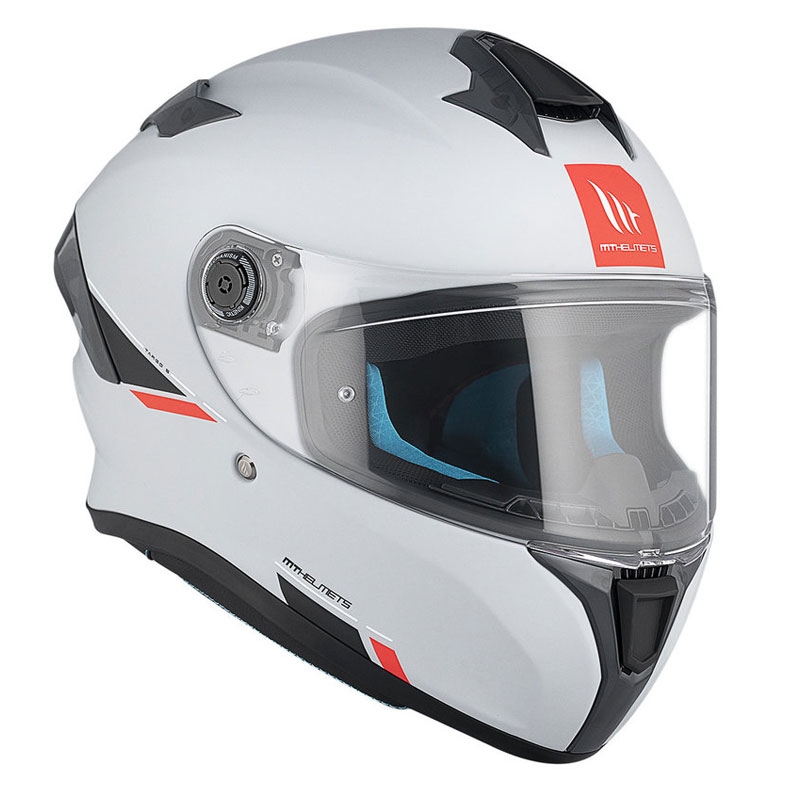MT TARGO S SOLID A12 Integral Motorradhelm glänzend grau